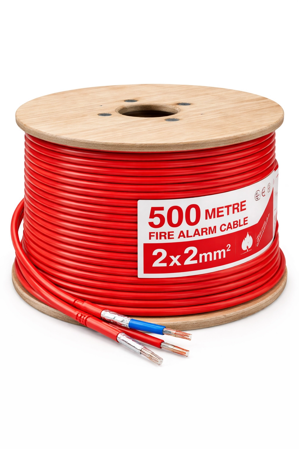  2X2X0.80 +0.45 YANGIN İHBAR (2 ABONE) 100 METRE